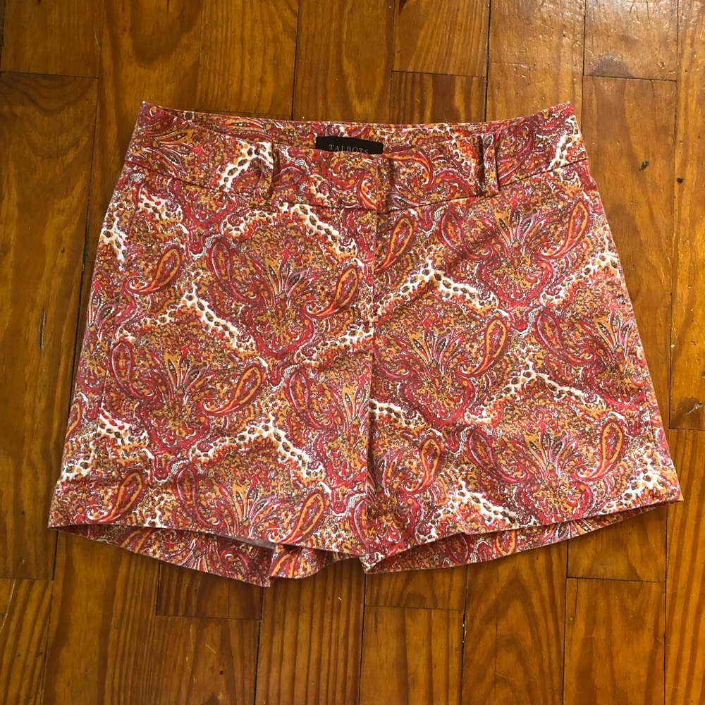 Paisley Talbots Formal-ish Shorts